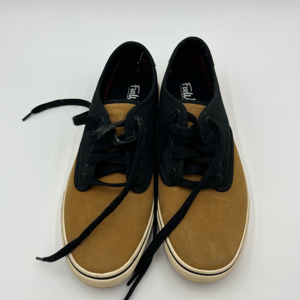 FarWest Men's Black and Tan Sneakers Size 12 - Picture 2 of 16